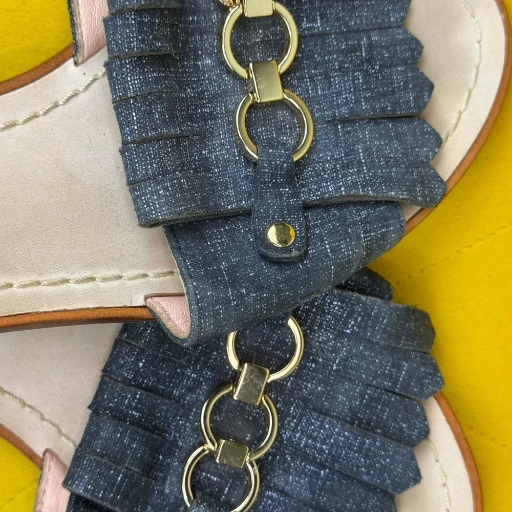Kate Spade Blue Sandals with Classic Design